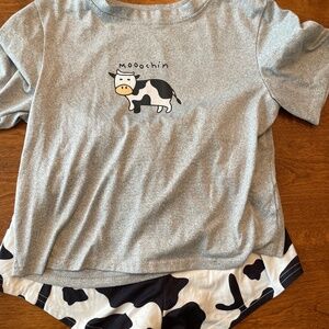 Cow themed Pajamas